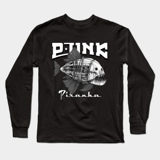 PUNK Piranha Long Sleeve T-Shirt